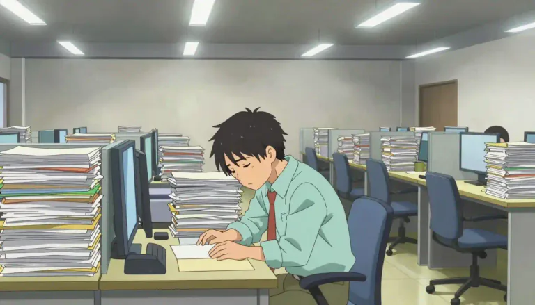 Visual representation of "drudgery" - Boring, difficult, or harsh work that takes a long time and seems to never end.