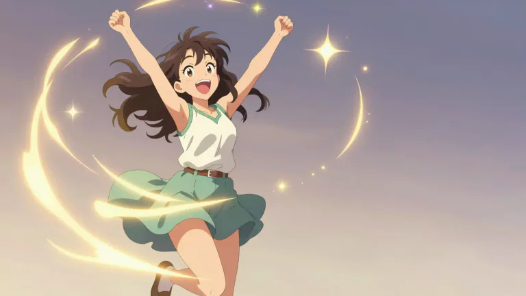 Visual representation of "vibrant" - full of energy and life