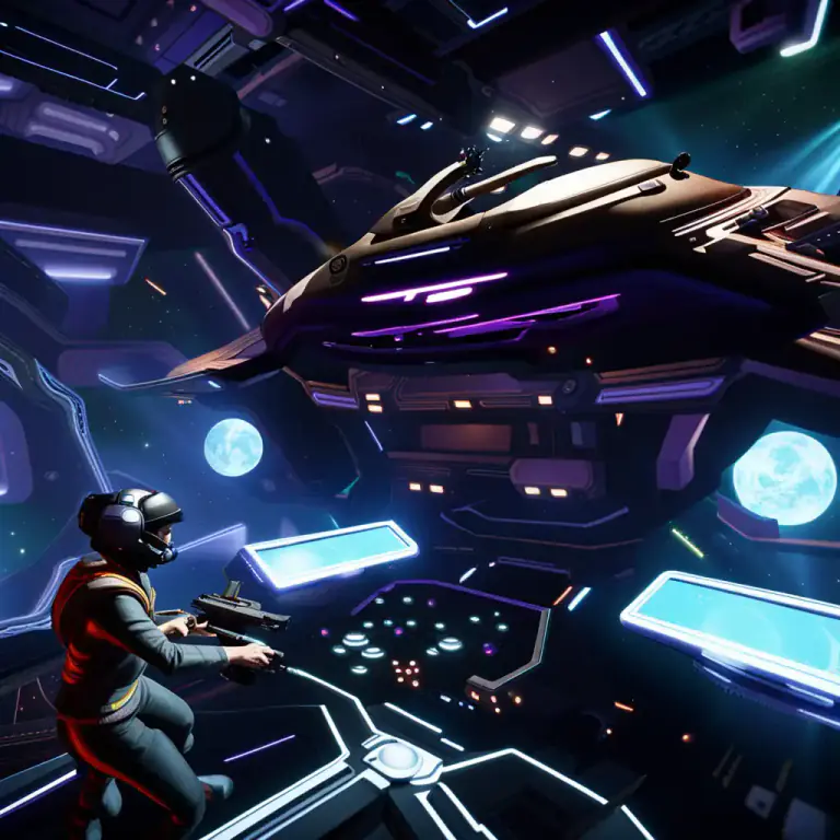 Visual representation of "spaceship" - In computing, a model of a vehicle that travels in space, often used in video games