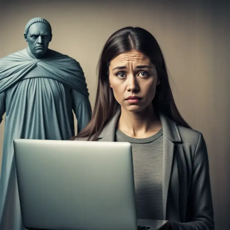 Visual representation of "get somebody into trouble" - To cause someone to be in a situation where they may be punished or criticized