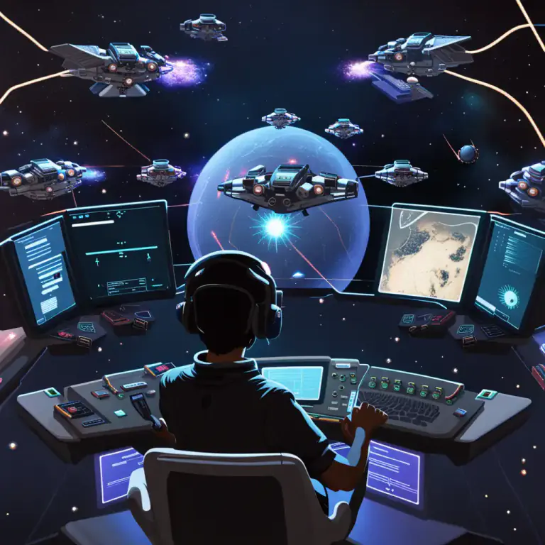 Visual representation of "empire" - In a game, the supreme controlling power operated by a player