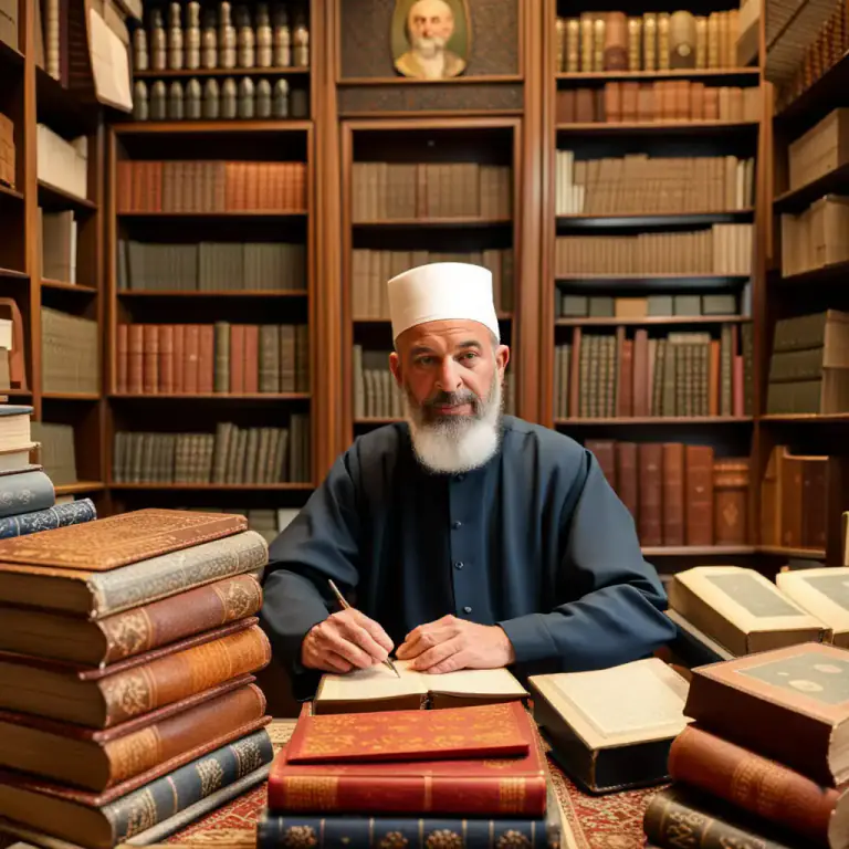 Visual representation of "ottoman" - A native or citizen of the Ottoman Empire.