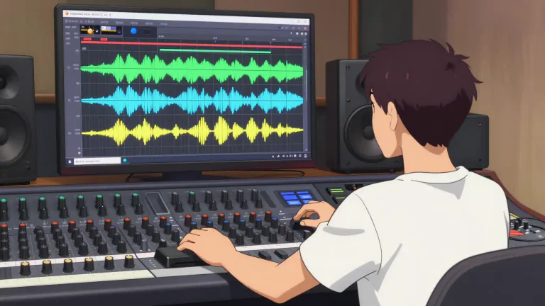 Visual representation of "overdub" - To add a new sound to an existing recording
