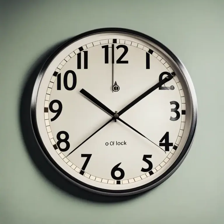 Visual representation of "face" - The part of a clock or watch that shows the time.
