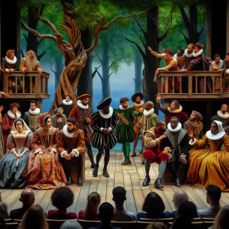 Visual representation of "midsummer" - A play by William Shakespeare titled 'A Midsummer Night's Dream'.