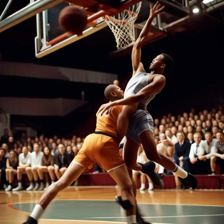 Visual representation of "guard" - A position in sports where a player guards or defends their team's goal.