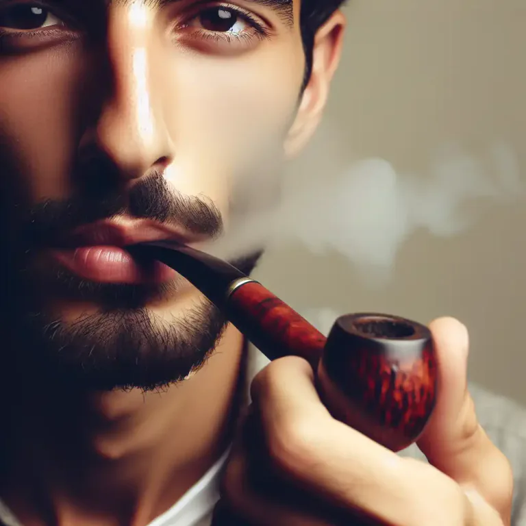 Visual representation of "mouthpiece" - The part of a cigarette or pipe that touches your lips