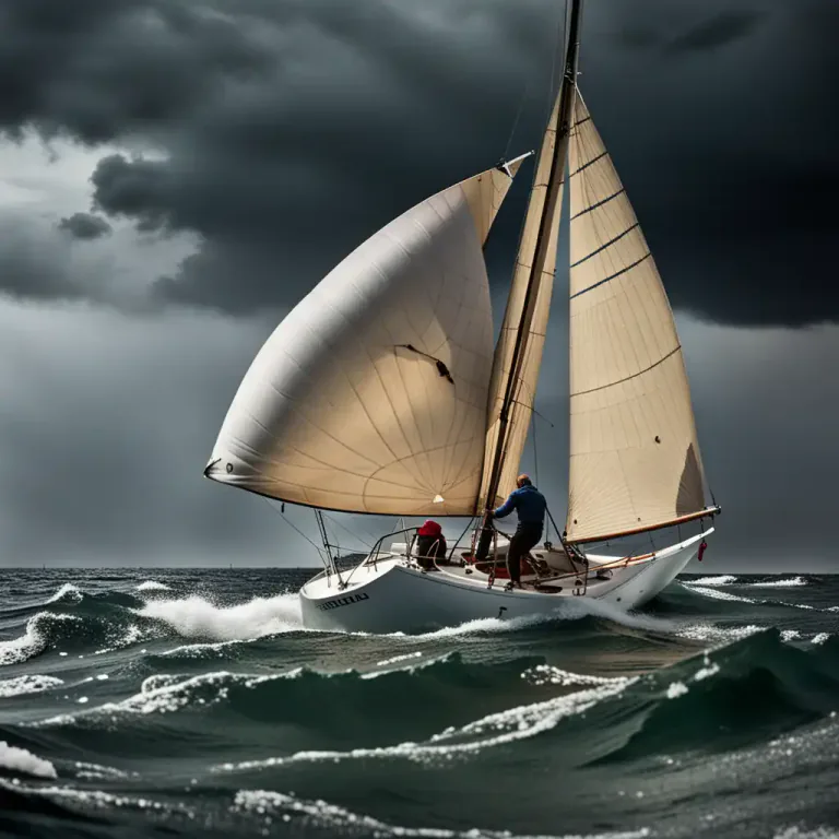 Visual representation of "reef" - To reduce the size of (a sail) by folding or rolling a portion.
