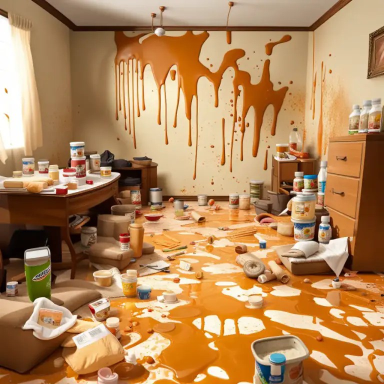 Visual representation of "goo" - An amusing term for something messy or unpleasant