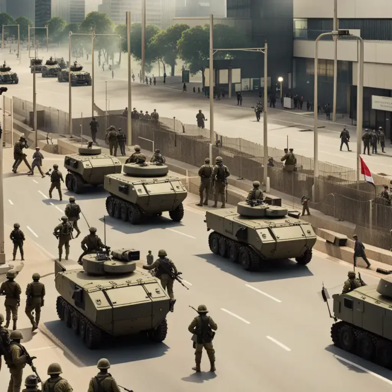 Visual representation of "invest" - To surround a place with military forces to stop people or supplies getting in or out