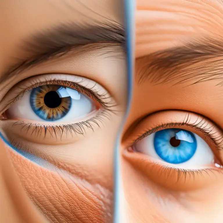 Visual representation of "genetic" - Caused or controlled by genes