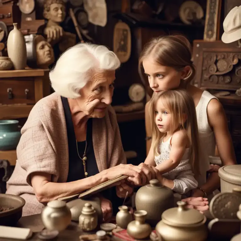 Visual representation of "tradition" - The transmission of customs or beliefs from generation to generation