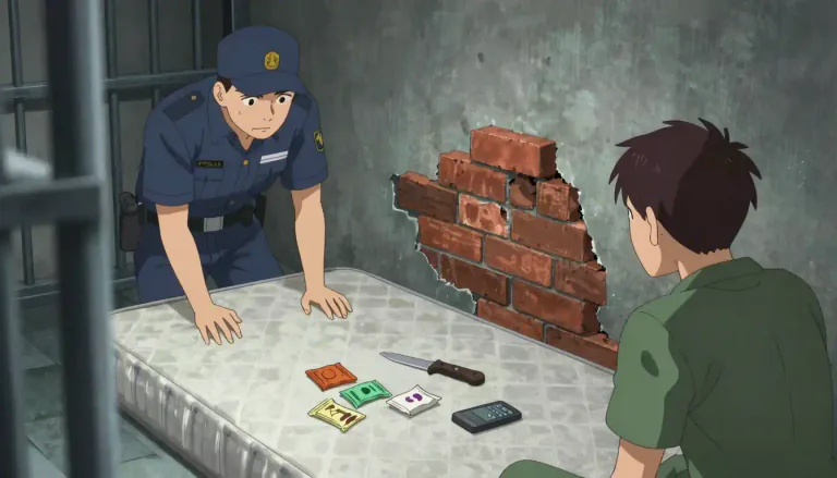 Visual representation of "contraband" - Items that are illegal to own or bring into a place