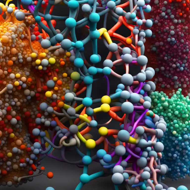 Visual representation of "residue" - In biochemistry, it's a single unit within a larger structure such as a protein or DNA molecule.