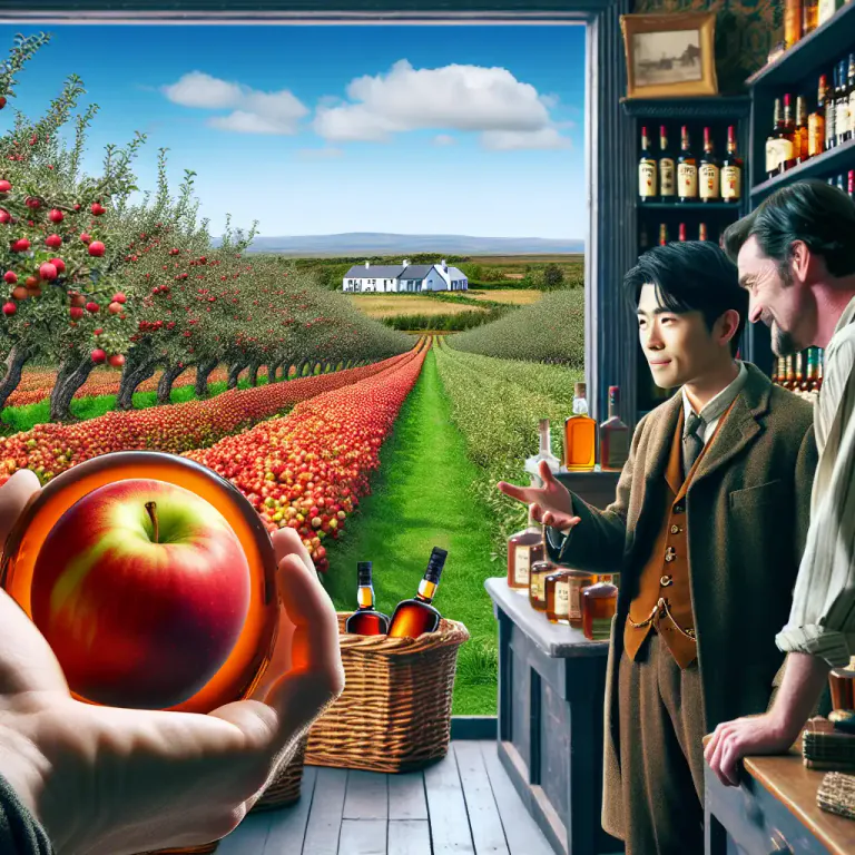Visual representation of "blackthorn" - A type of Irish whiskey made from apples