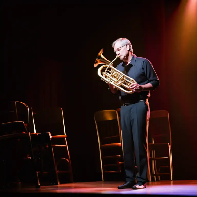 Visual representation of "horn" - Music instrument like trumpet or saxophone