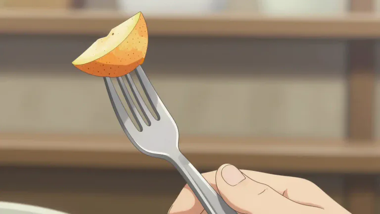 Visual representation of "prong" - A sharp, pointed end of a tool or object