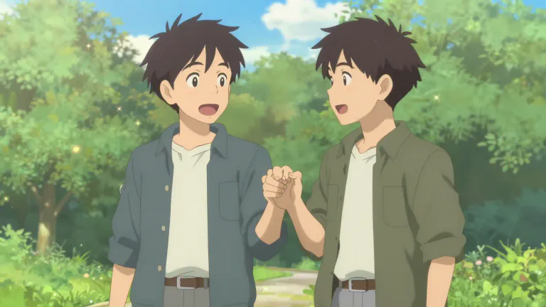Visual representation of "homosexual" - Someone who is attracted to people of the same sex