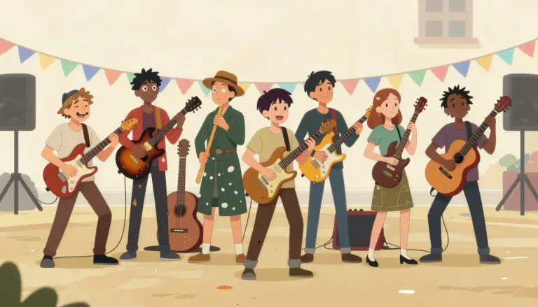 Visual representation of "ragtag" - Not organized and not very good quality