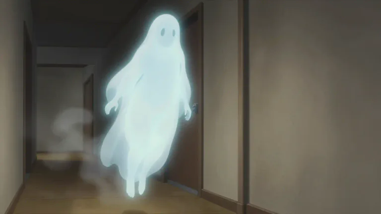Visual representation of "apparition" - Something that looks real but is not, like a ghost or a strange figure.