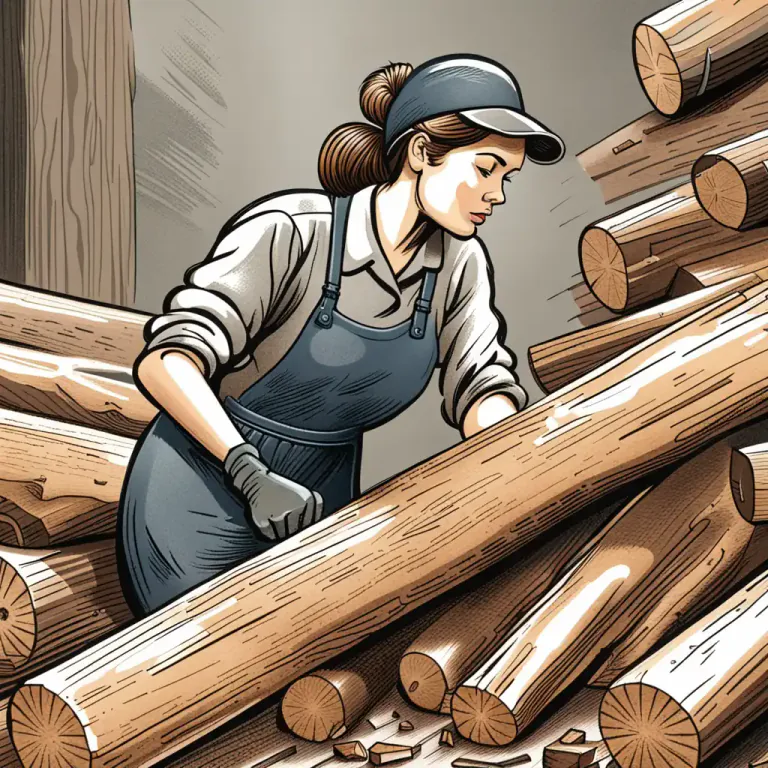 Visual representation of "chipper" - A person who chips or cuts something