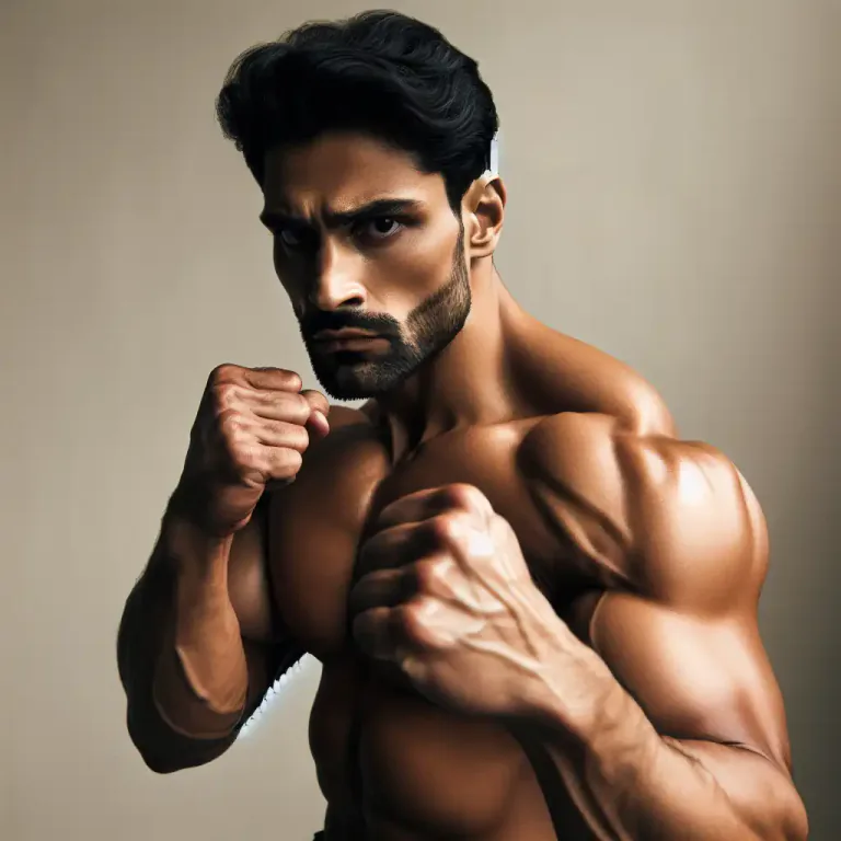 Visual representation of "slugger" - A person who hits hard or with heavy blows mostly in fights or arguments.