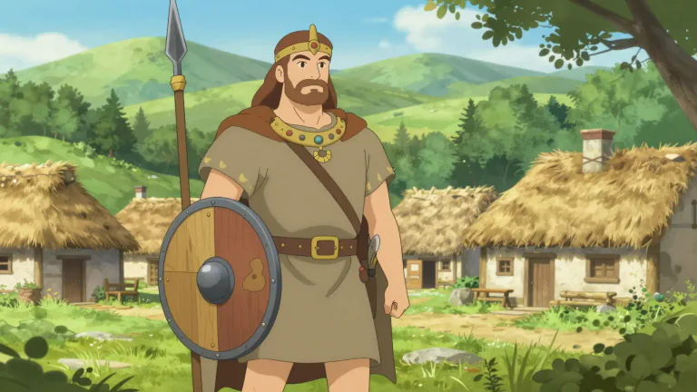 Visual representation of "gaulish" - Related to the Gauls, the people who lived in France in ancient times