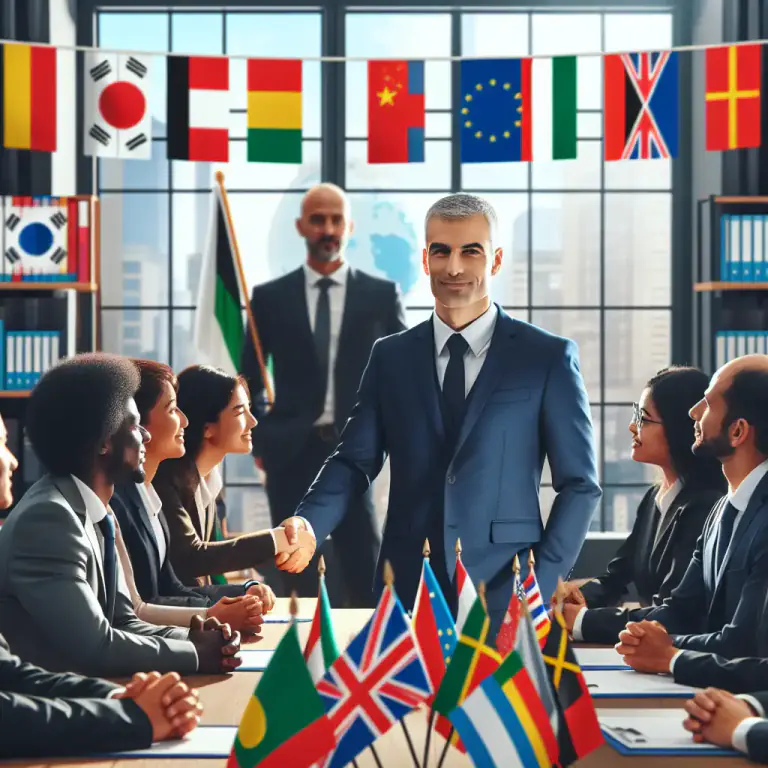 Visual representation of "consular" - Of or relating to the governmental office of a consul
