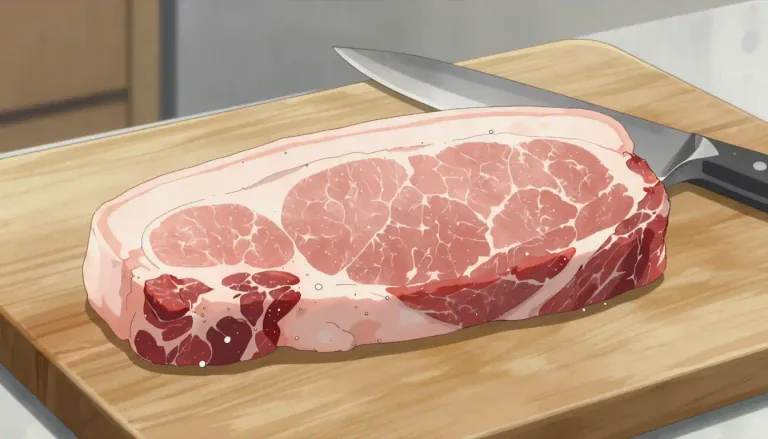Visual representation of "pork" - The meat from a pig