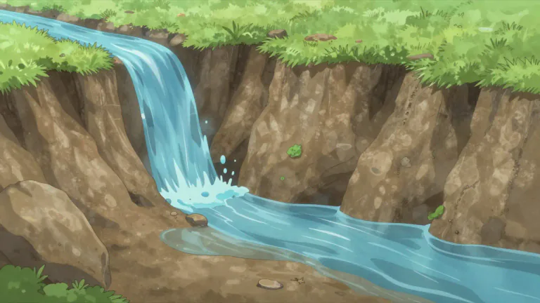 Visual representation of "hydrogeological" - Relating to the study of groundwater and its movement through soil and rock layers.