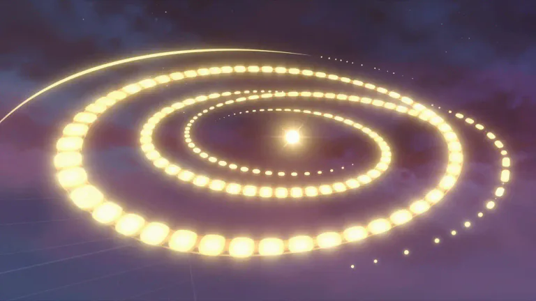 Visual representation of "converge" - In mathematics, to approach a limit as the number of terms increases.