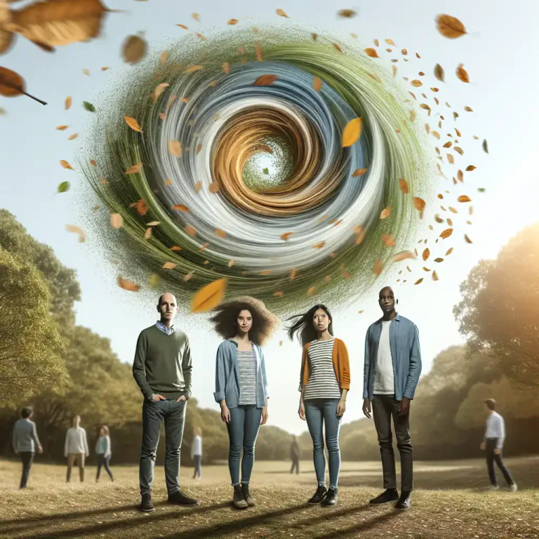 Visual representation of "eddy" - To move in a circular way, like water or air.