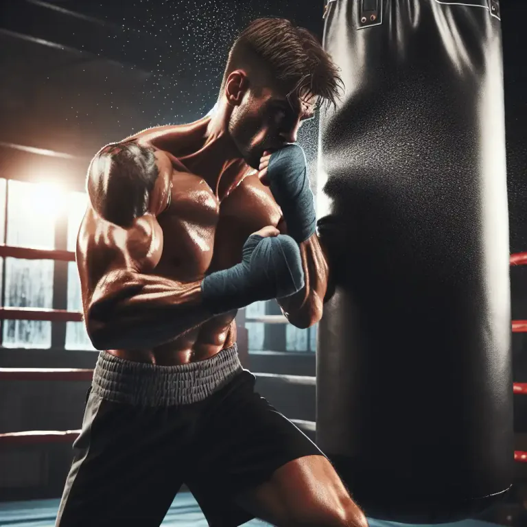 Visual representation of "crusher" - A person who performs powerful blows in sports such as boxing or wrestling.