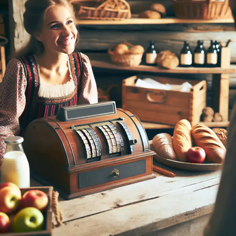 Visual representation of "over the counter" - sold directly to the customer without the need for a company