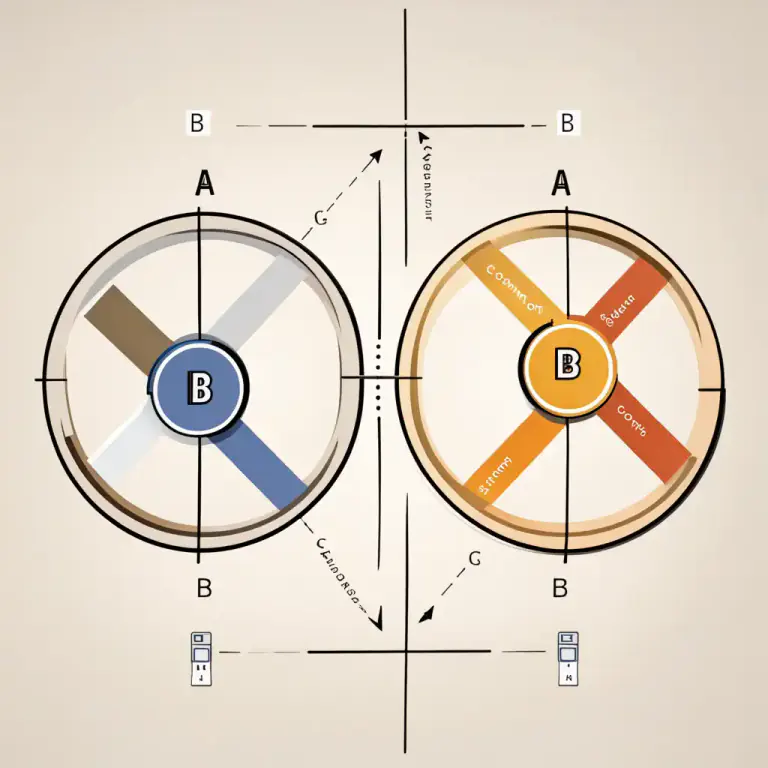 Visual representation of "intersection" - In math, intersection is the shared elements of two or more sets.