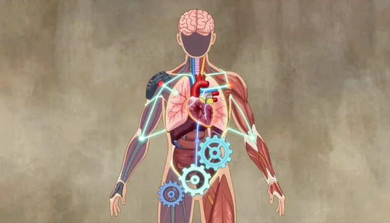 Visual representation of "interrelated" - Things that are interrelated are connected to each other and influence each other.