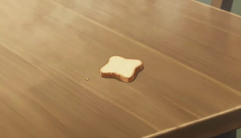 Visual representation of "morsel" - A small piece or amount of food