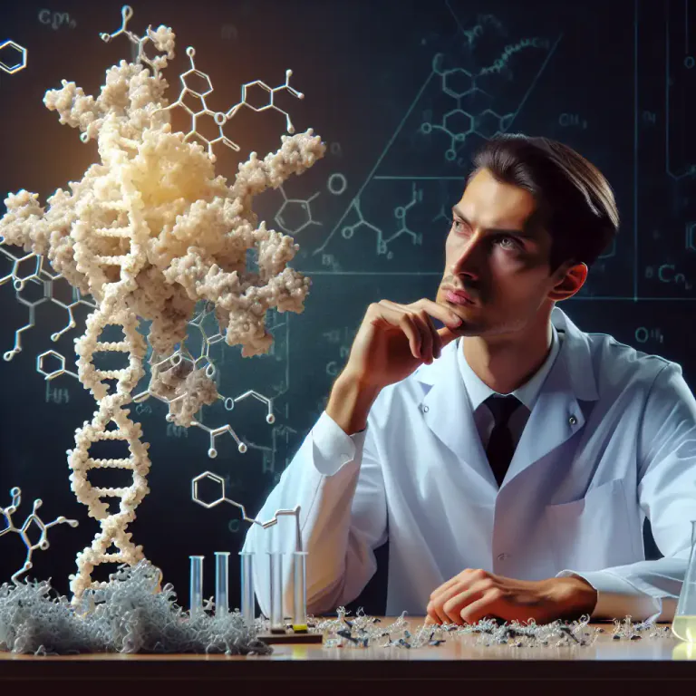 Visual representation of "cleave" - In biochemistry, to break down a compound into smaller parts.