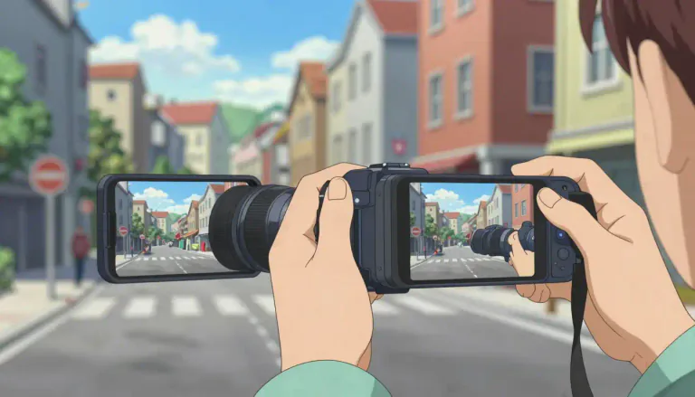 Visual representation of "stereoscopic" - Relating to or using a technique in which two images are created to give a three-dimensional effect to the viewer.