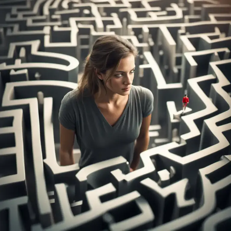 Visual representation of "sane" - Showing good sense and reason in practical affairs