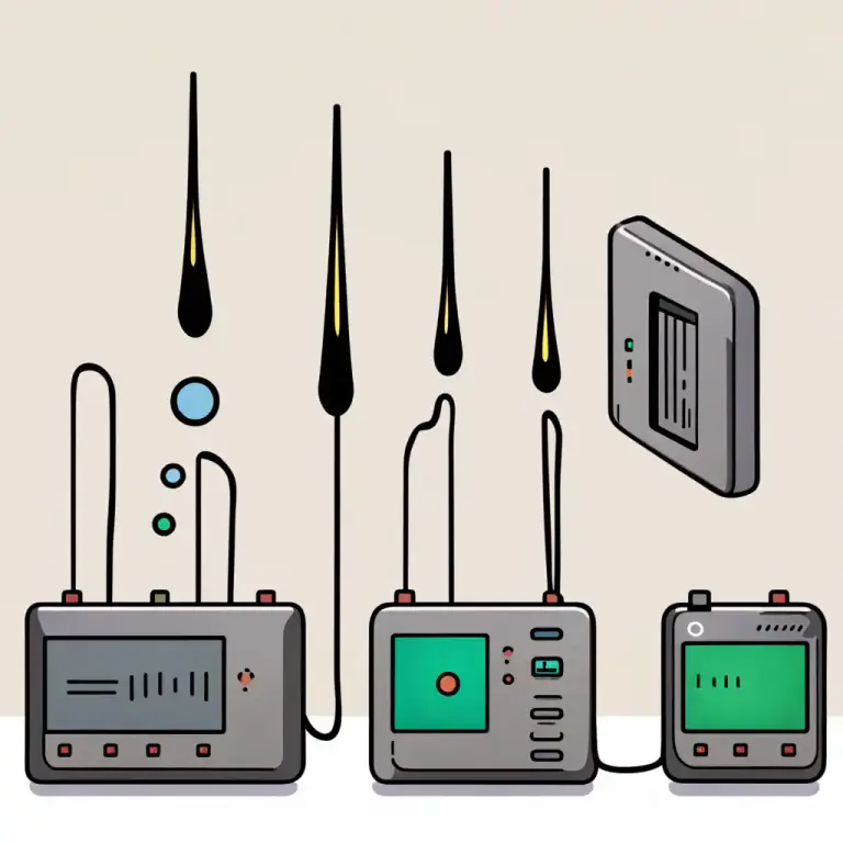 Visual representation of "hop" - To move to a new plane in telecommunications.