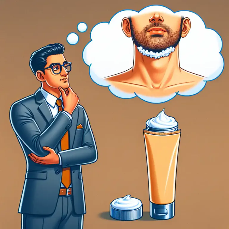 Visual representation of "depilatory" - A product or substance used to remove hair