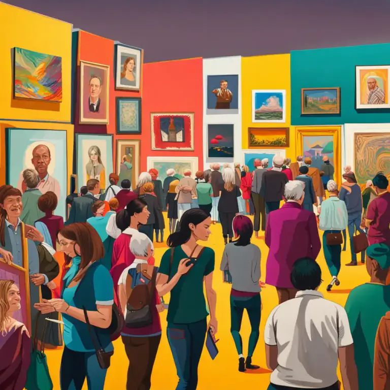 Visual representation of "exposition" - A public show or exhibition showcasing art, products, or skills
