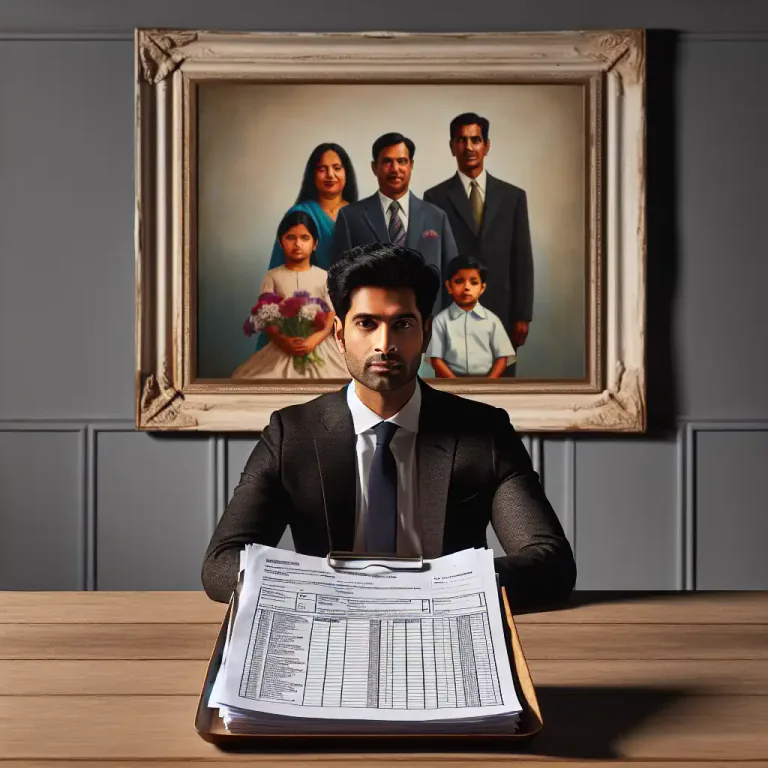 Visual representation of "householder" - A person who represents a household for official statistics