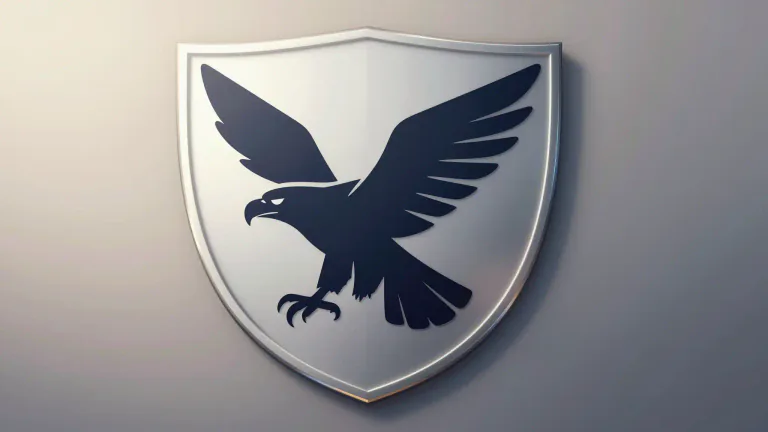 Visual representation of "emblem" - A design or image used as a representative symbol by an organization or group, like a sports team or company.