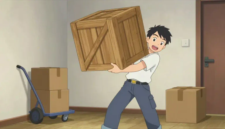 Visual representation of "mover" - Someone who changes or causes something to change position or place.