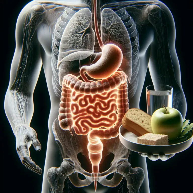 Visual representation of "have a strong stomach" - To be able to consume food without getting sick or suffering from digestive problems.