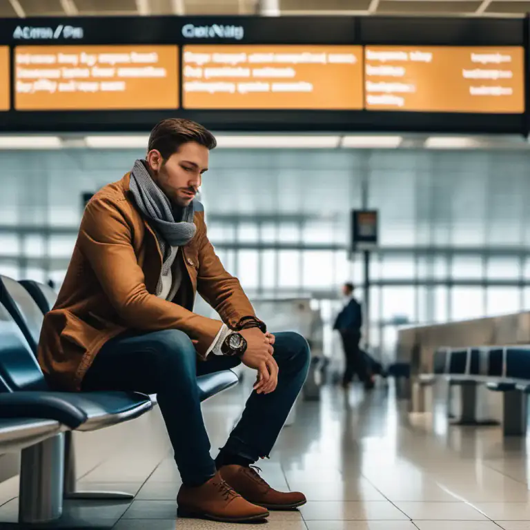 Visual representation of "connection" - An arrangement where you change from one bus, train or plane, to another