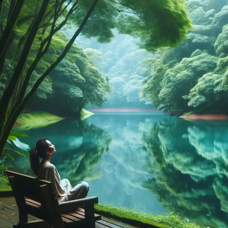 Visual representation of "breath" - An opportunity to pause and think or make a decision