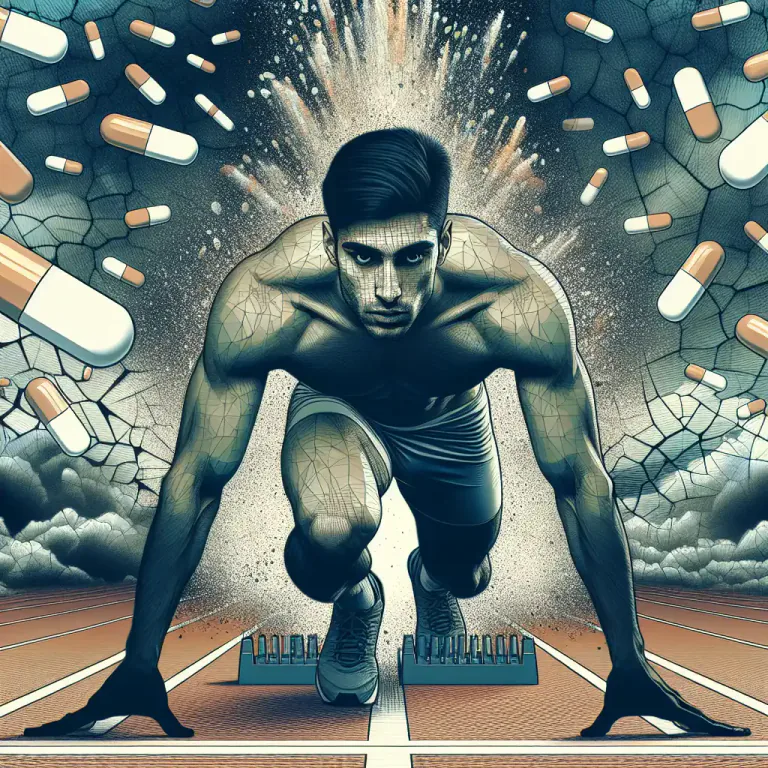 Visual representation of "stimulant" - A drug that increases immediate energy and excitement, but with harmful effects over time